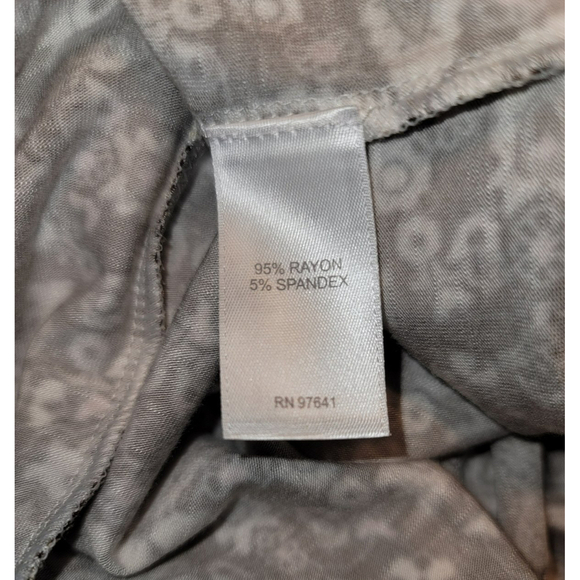 J Jill Floral Stretchy Super Soft Knit Halter Maxi Dress - Size XS - Picture 8 of 9